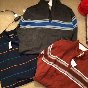 Set of three sweaters